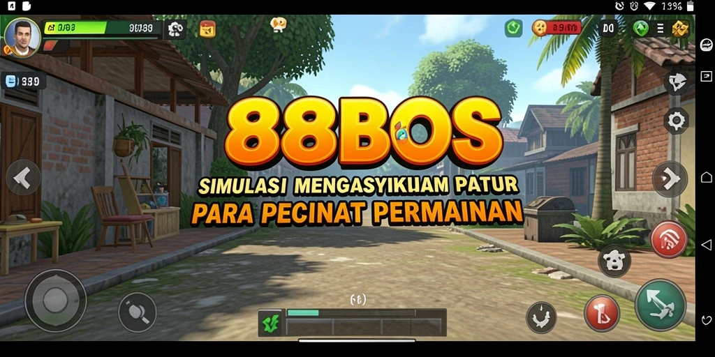 Tampilan gameplay yang menarik dan mendetail dari 88BOS.