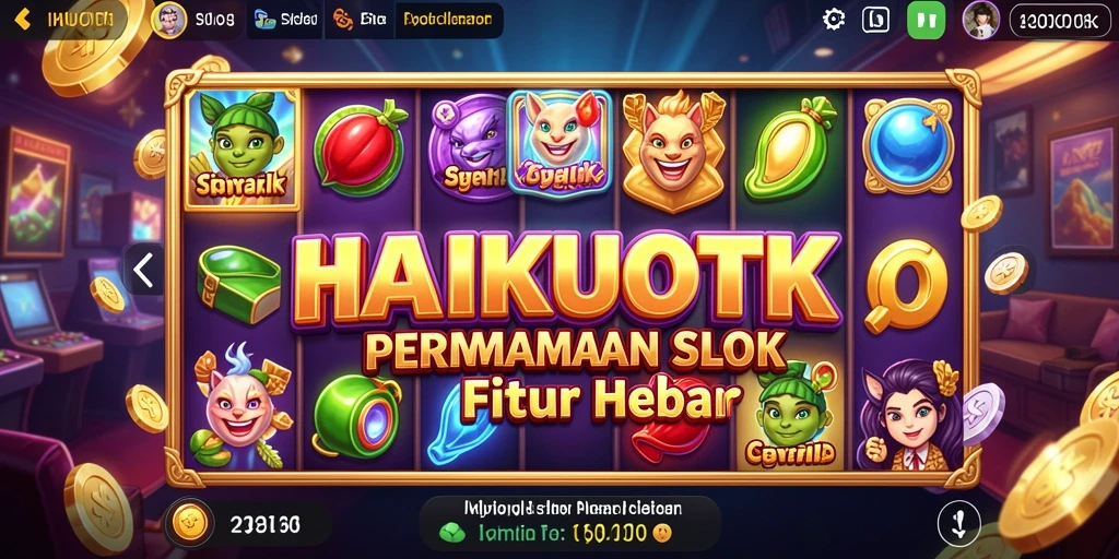 Tampilan gameplay menawan dalam HAIKUOTK dengan elemen Slot yang menarik.