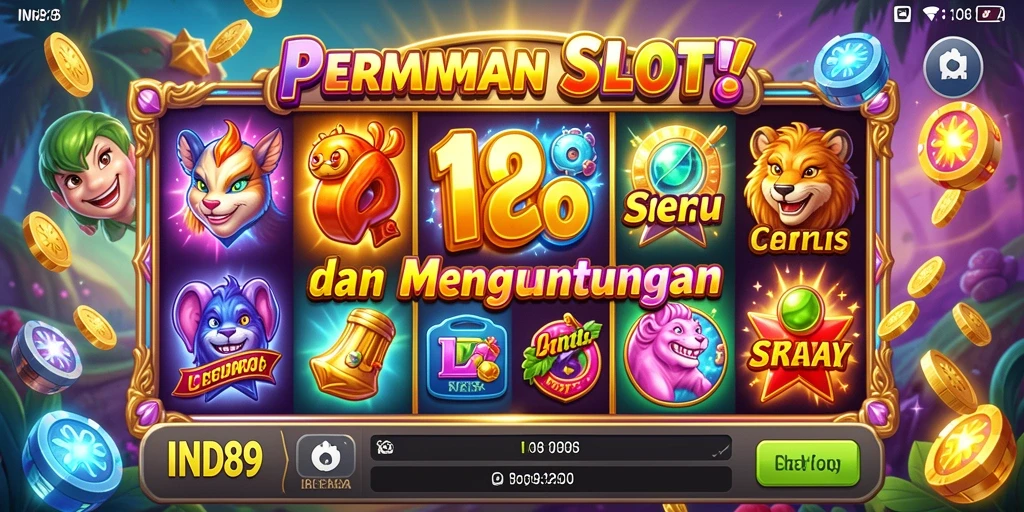 Tampilan gameplay yang seru dan menarik dari IND89.