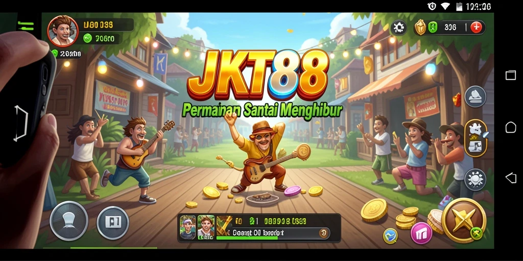 Screenshot gameplay JKT88 yang menunjukkan aksi seru dan menyenangkan.