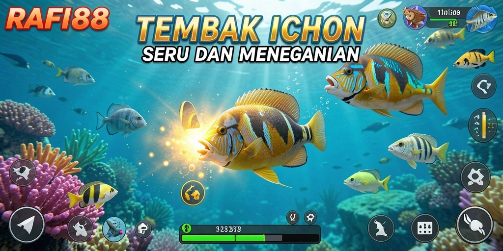 Tangkapan layar gameplay RAFI88 yang penuh aksi Tembak Ikan.