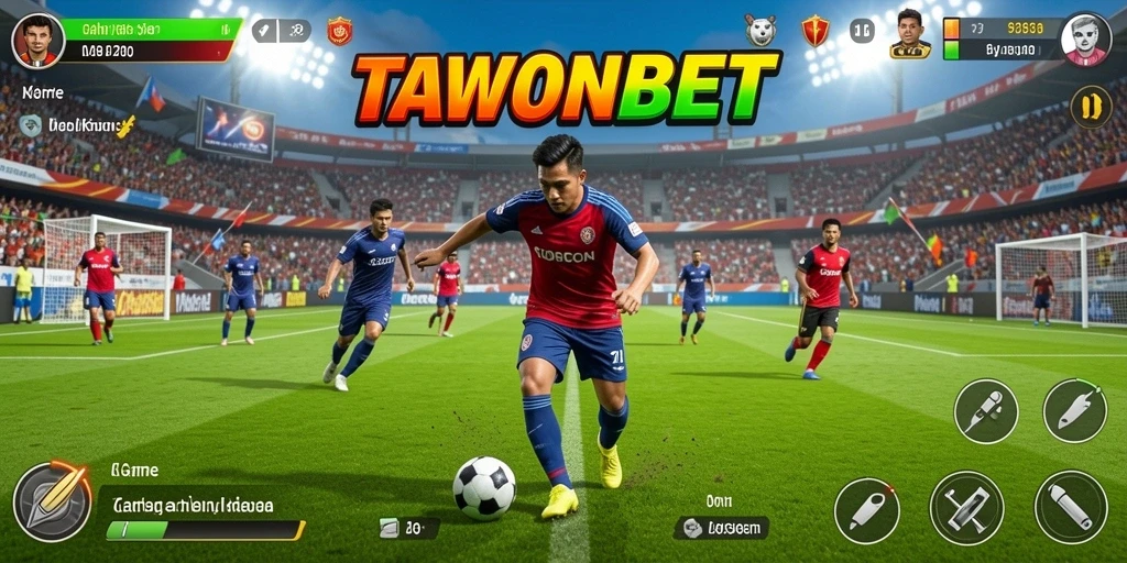 Tampilan gameplay seru dalam TAWONBET dengan berbagai olahraga.